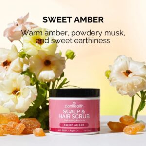 Zion Health Launches Deep Cleansing Scalp & Hair Scrub Sweet Amber for Healthier, Revitalized Hair